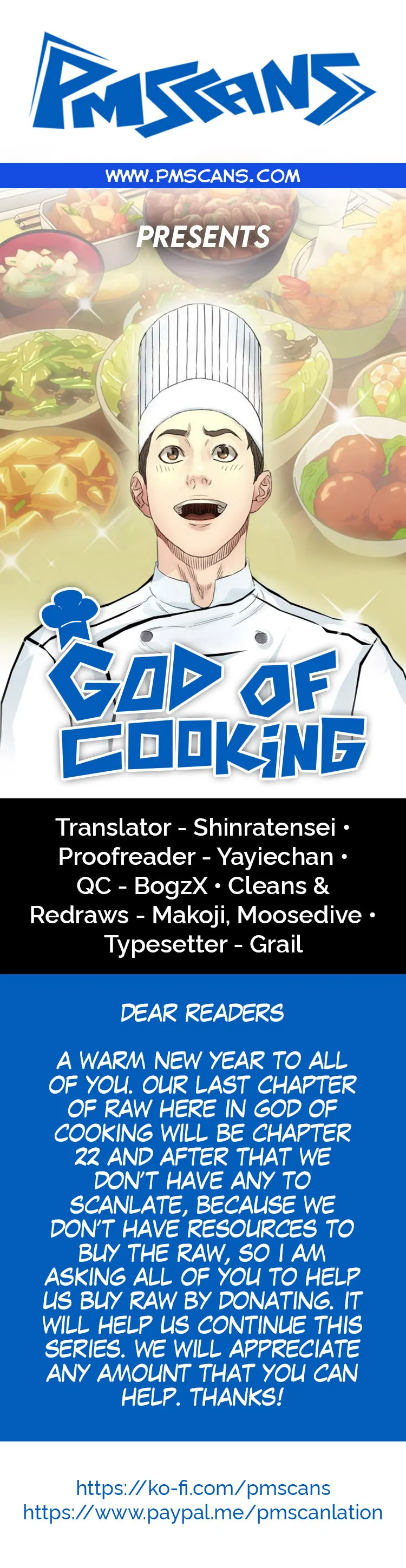 Read God of Cooking Manga Online
