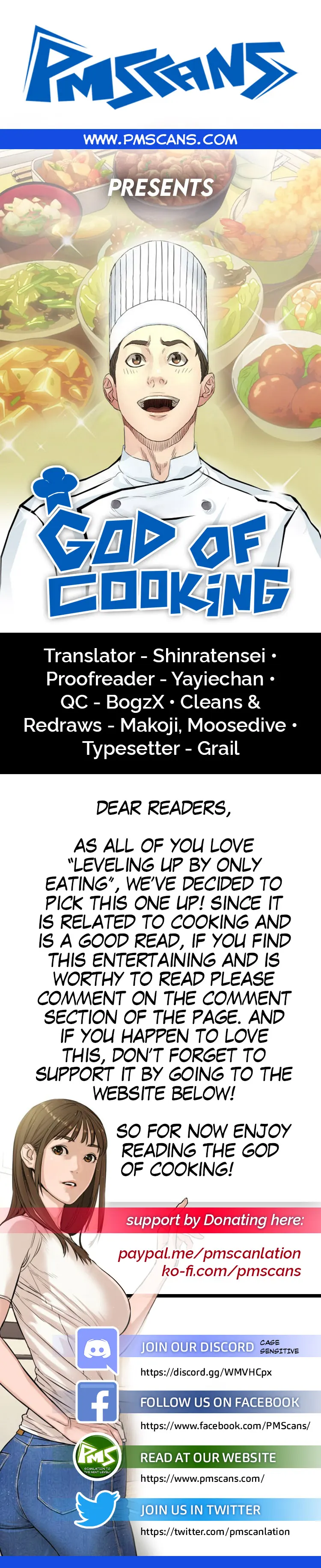 Read God of Cooking Manga Online