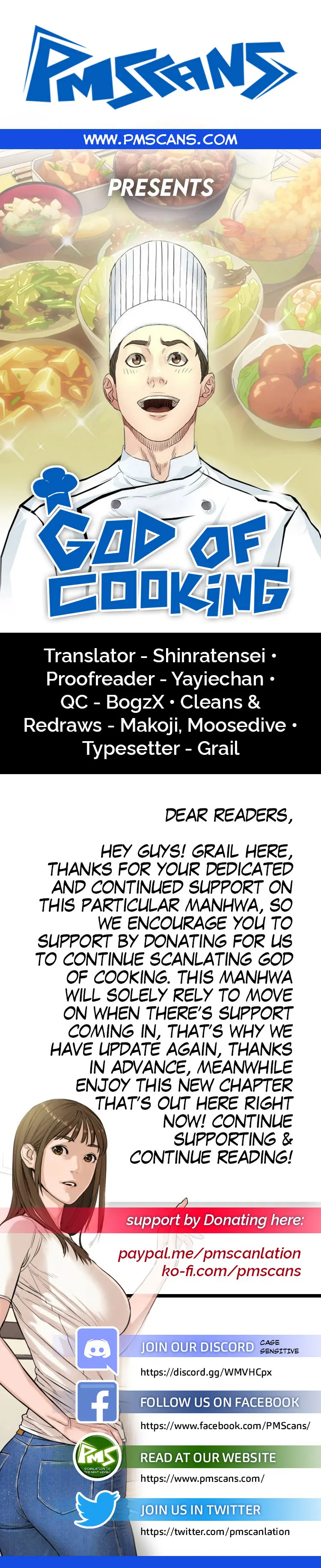 Read God of Cooking Manga Online