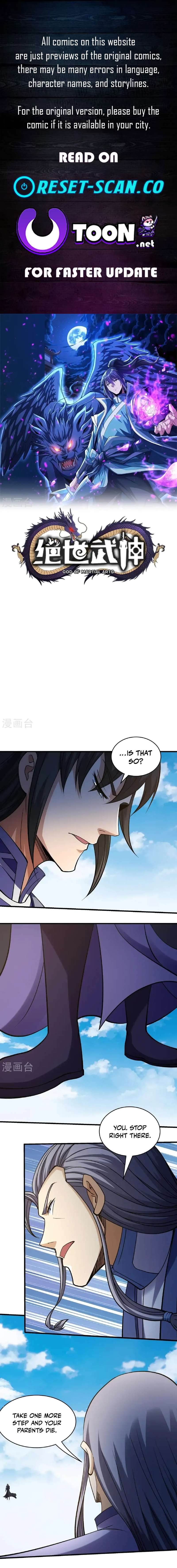 Read God of Martial Arts Manga Online