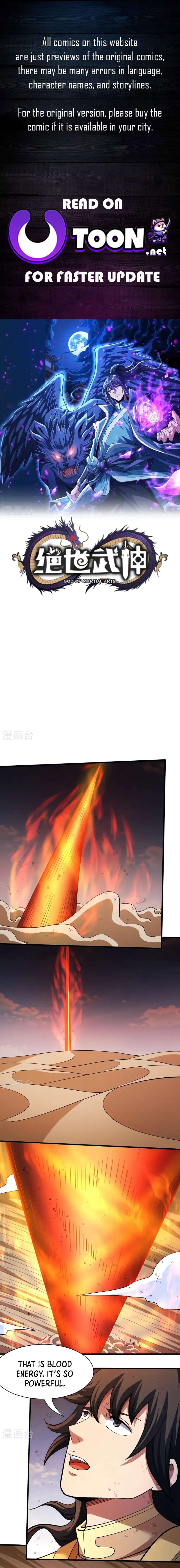 Read God of Martial Arts Manga Online