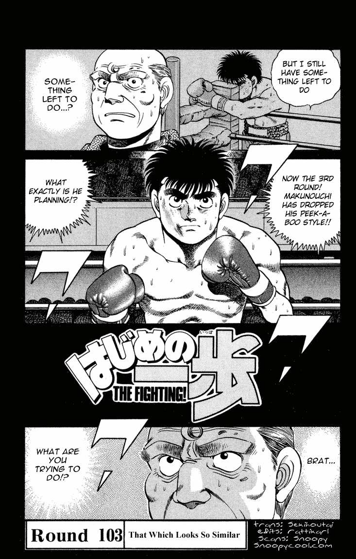 Read Hajime no Ippo Manga Online