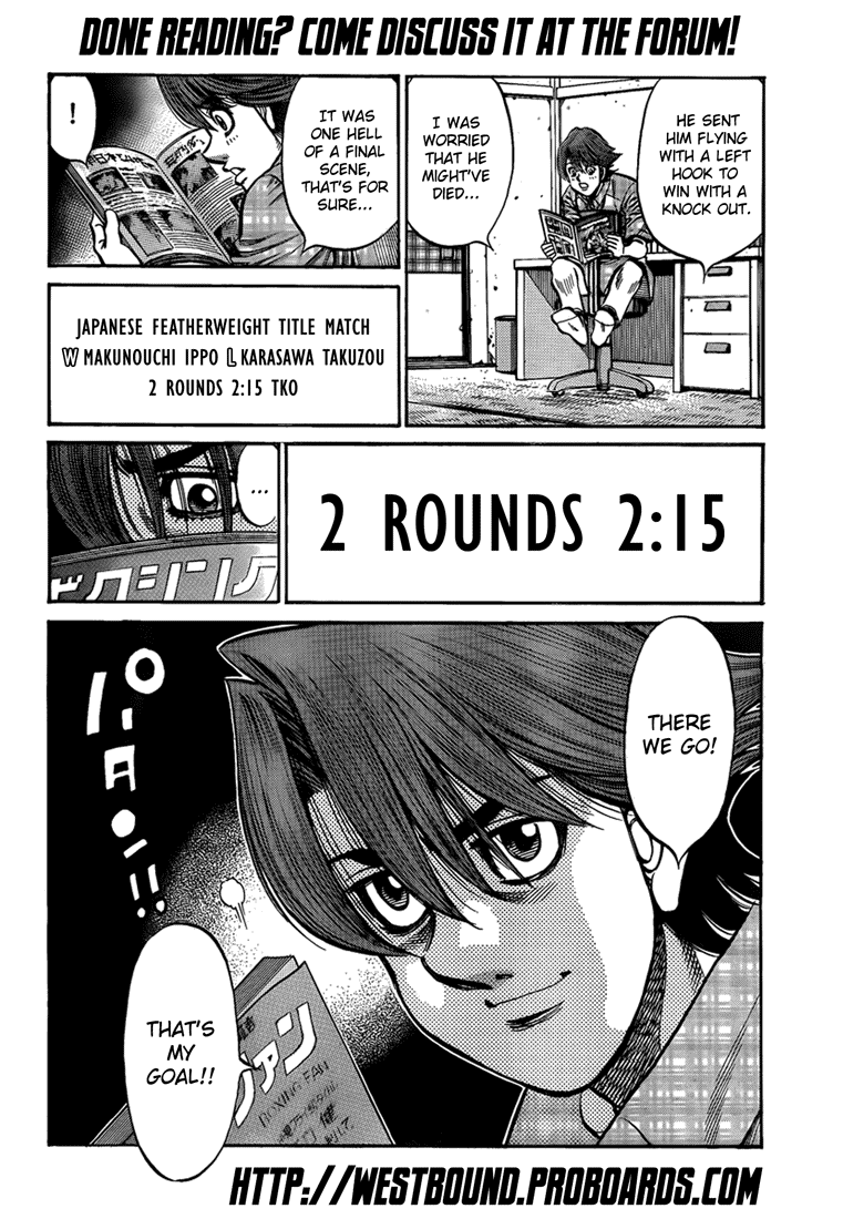 Read Hajime no Ippo Manga Online