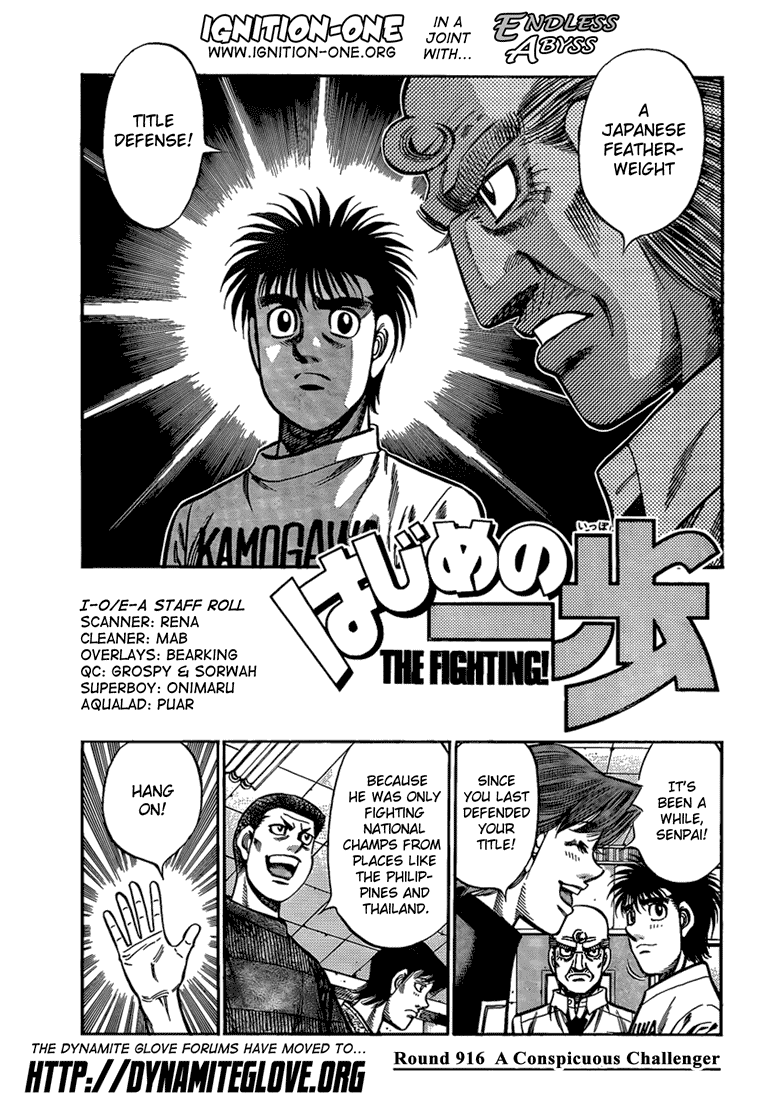 Read Hajime no Ippo Manga Online