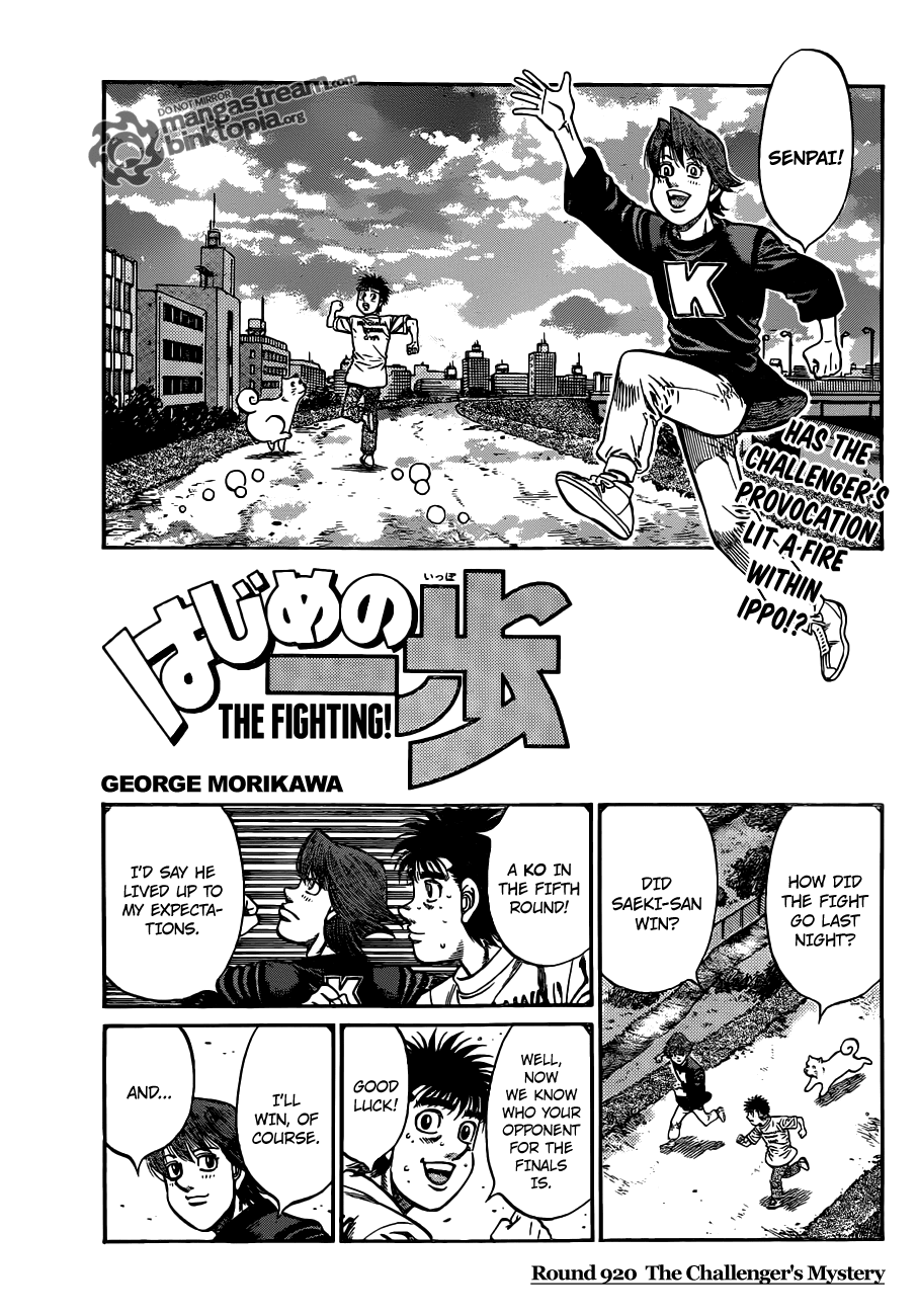 Read Hajime no Ippo Manga Online
