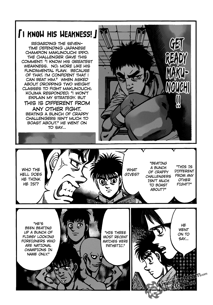Read Hajime no Ippo Manga Online