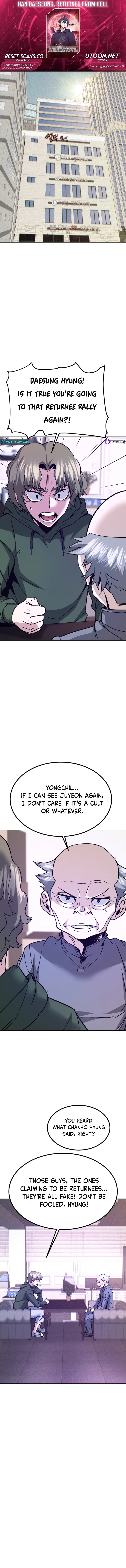 Read Han Dae Sung Returned From Hell Manga Online