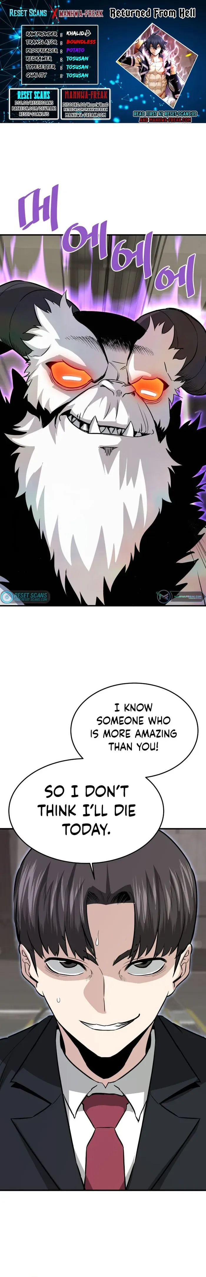 Read Han Dae Sung Returned From Hell Manga Online