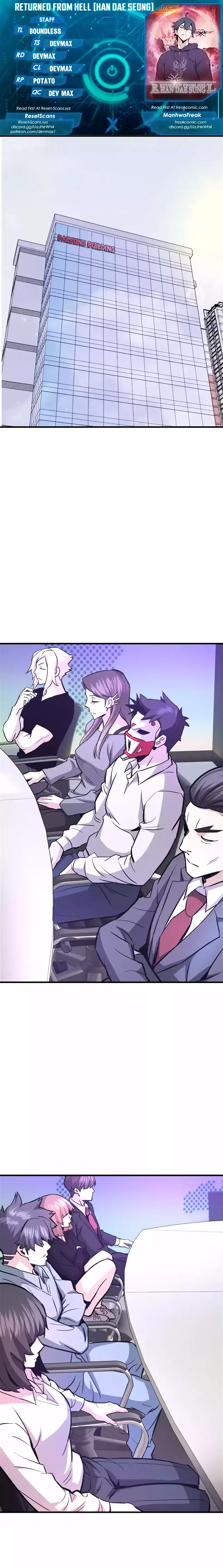 Read Han Dae Sung Returned From Hell Manga Online