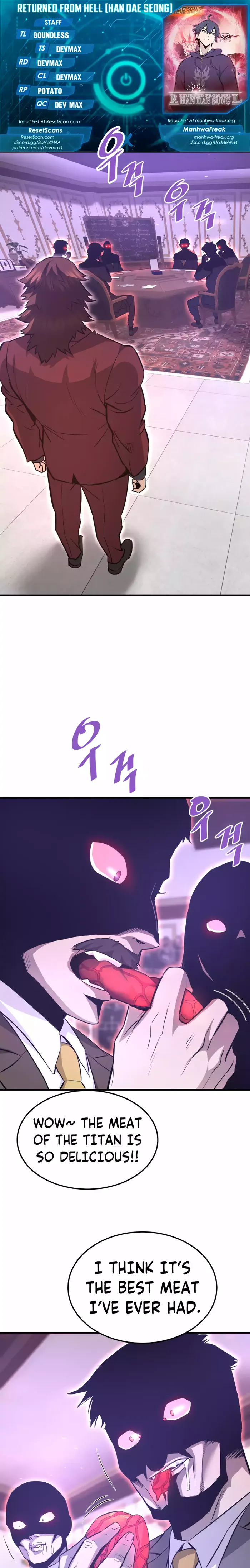 Read Han Dae Sung Returned From Hell Manga Online