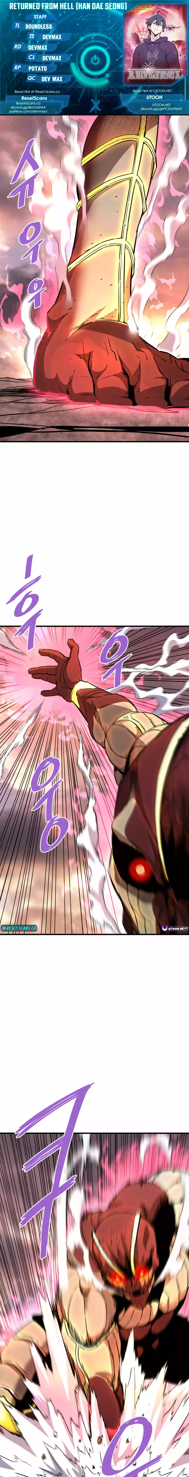 Read Han Dae Sung Returned From Hell Manga Online