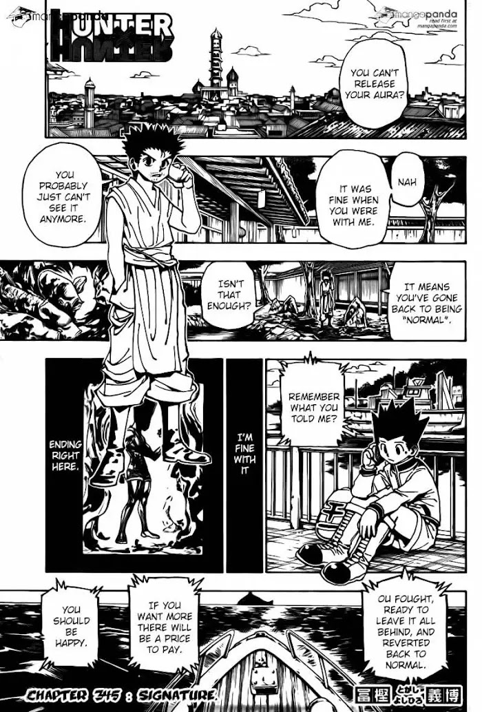 Read Hunter x Hunter Manga Online