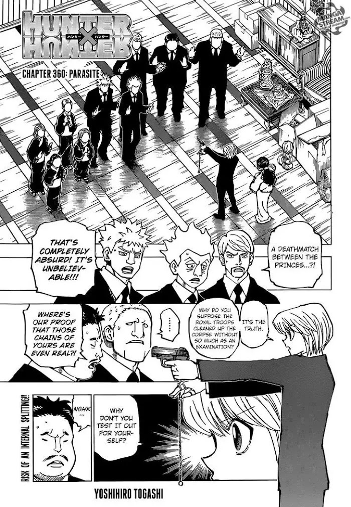 Read Hunter x Hunter Manga Online