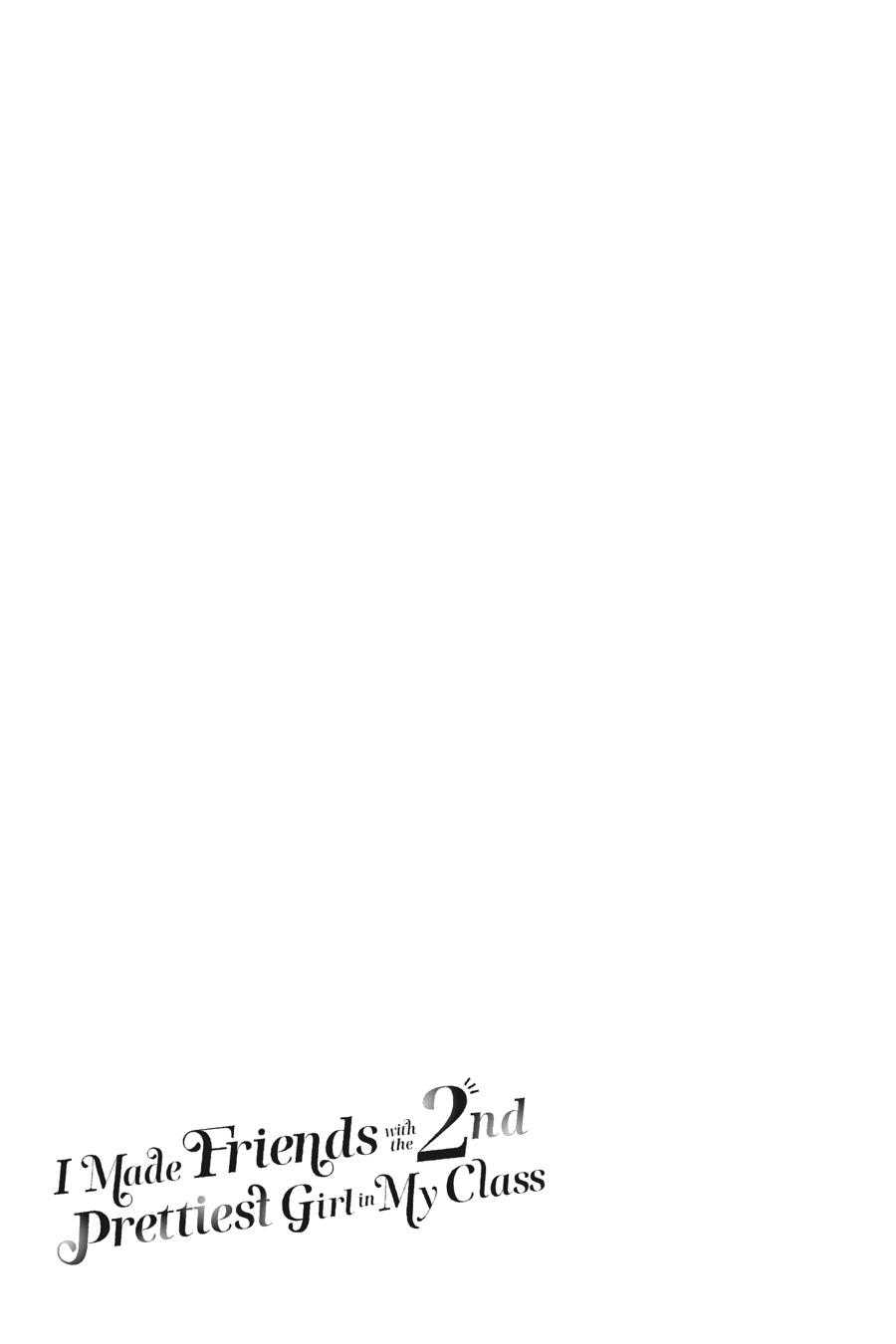 Read I Made Friends with the Second Prettiest Girl in My Class Manga Online