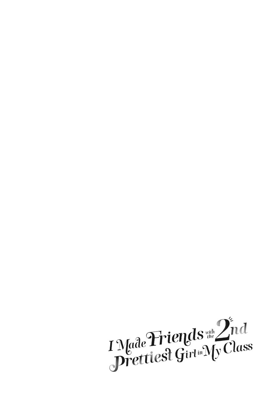 Read I Made Friends with the Second Prettiest Girl in My Class Manga Online