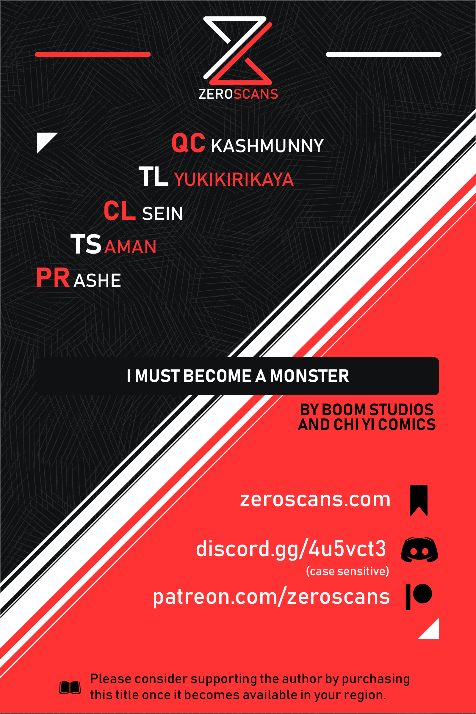 Read I Must Become A Monster Manga Online