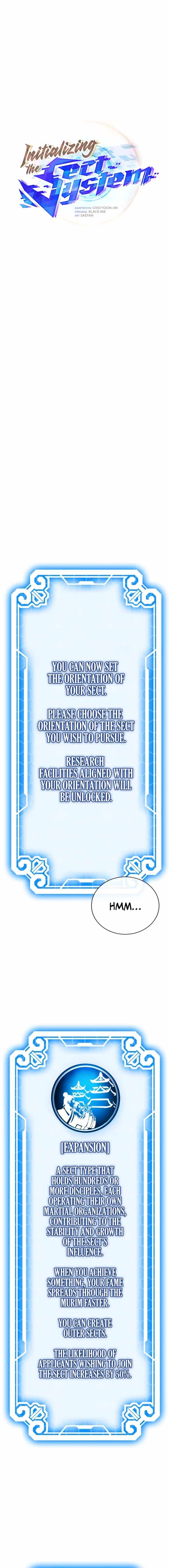 Read Initializing the Sect System Manga Online