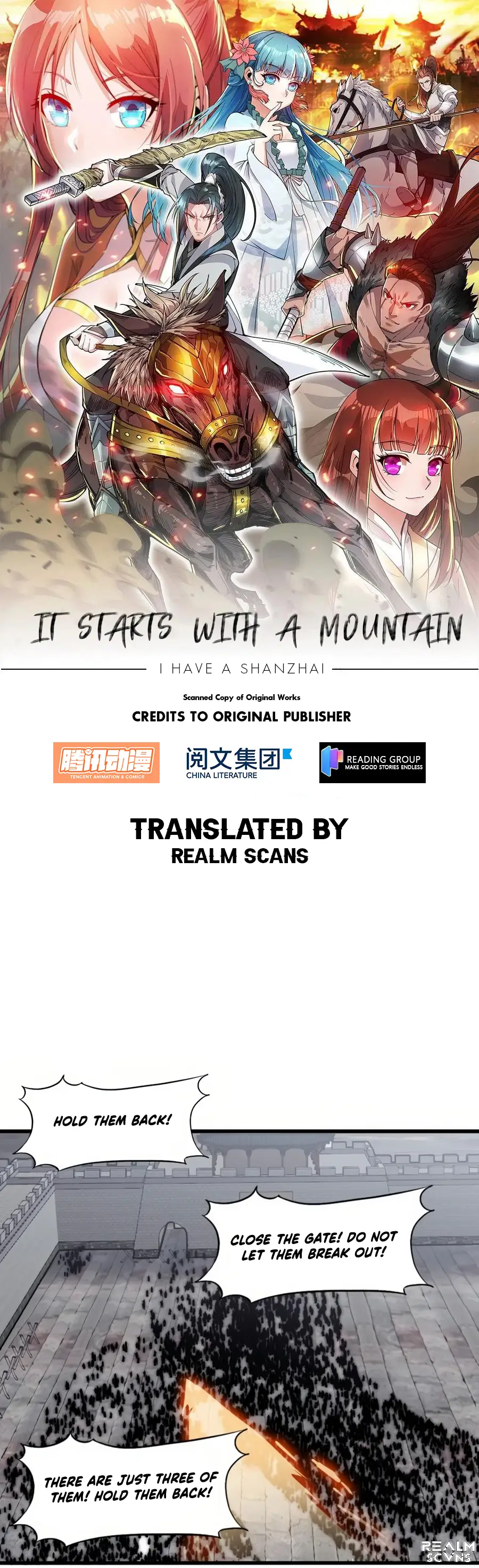 Read It Starts With A Mountain Manga Online
