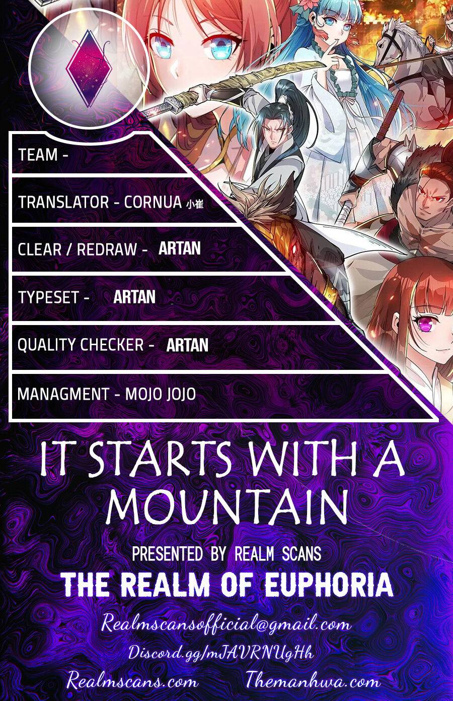 Read It Starts With A Mountain Manga Online