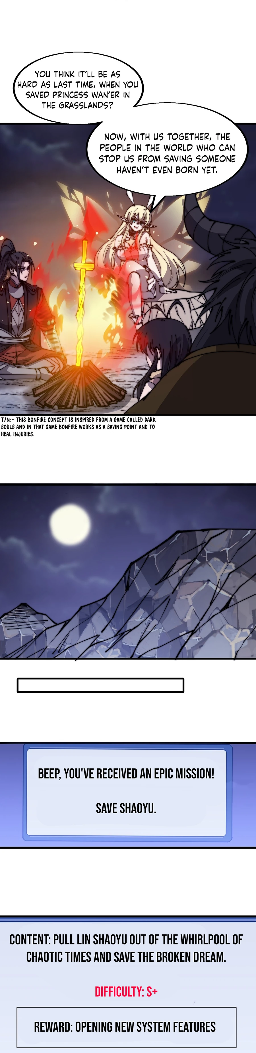 Read It Starts With A Mountain Manga Online