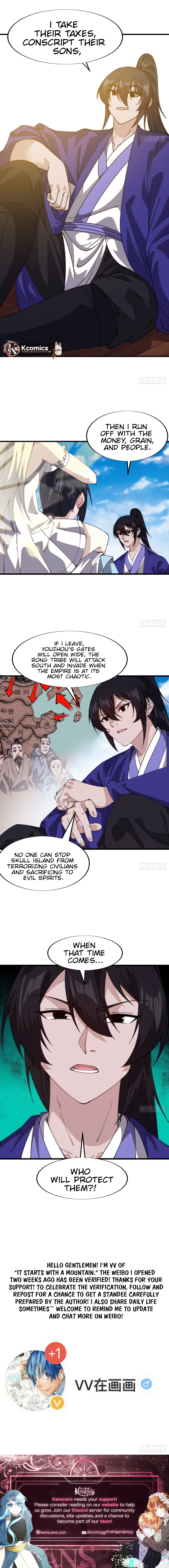 Read It Starts With A Mountain Manga Online