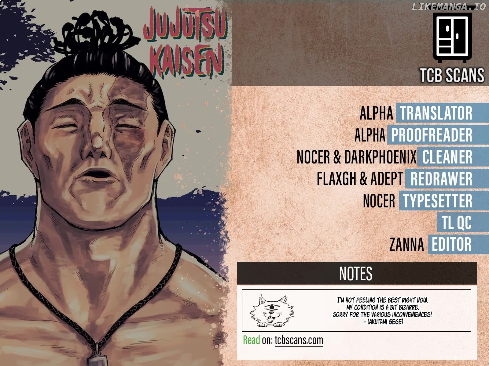 Read Jujutsu Kaisen Manga Online