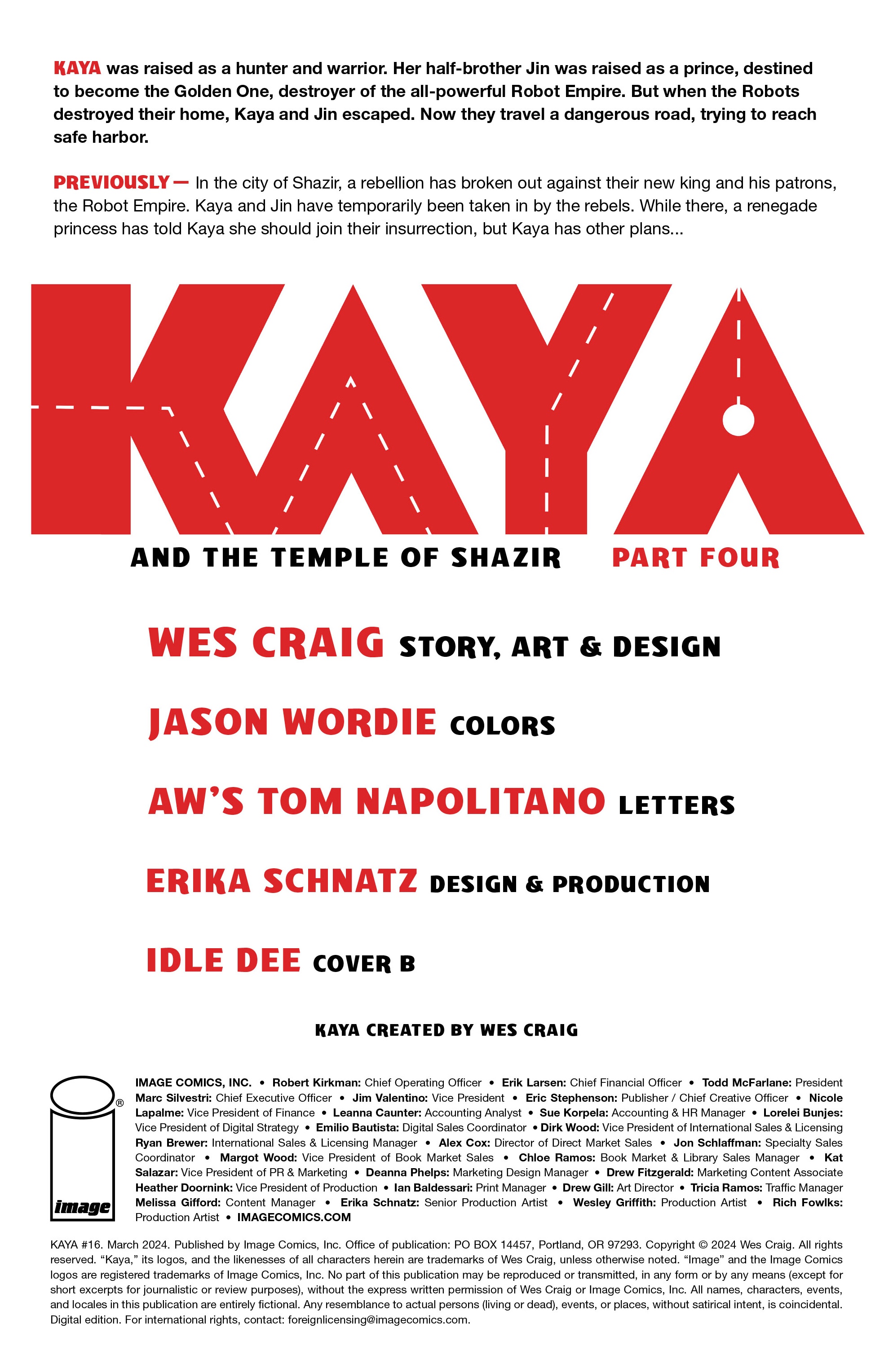 Read Kaya (2022) Manga Online