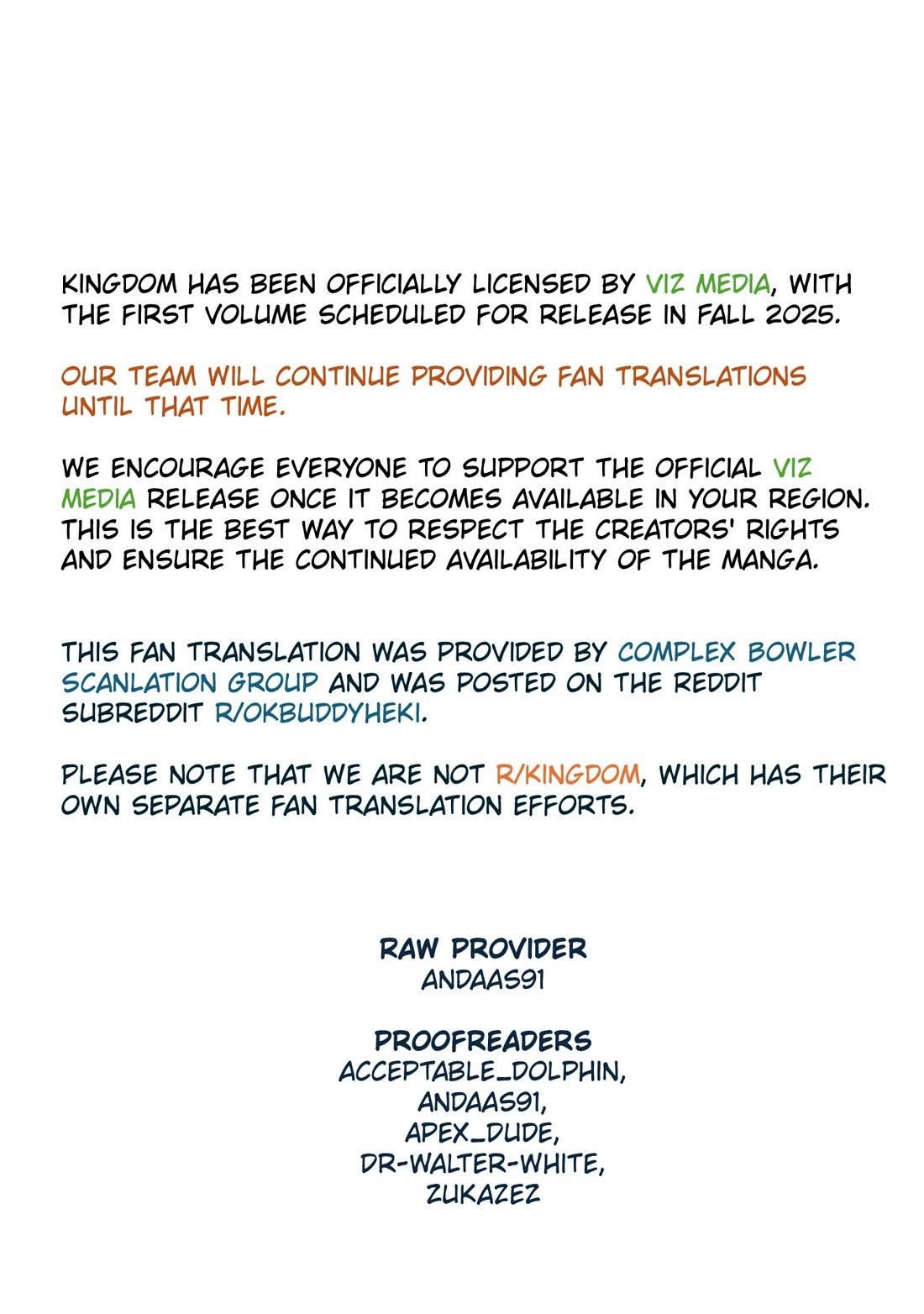 Read Kingdom Manga Online