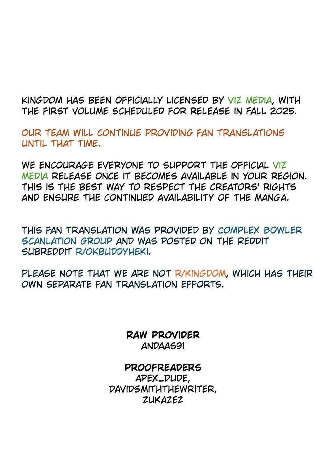 Read Kingdom Manga Online