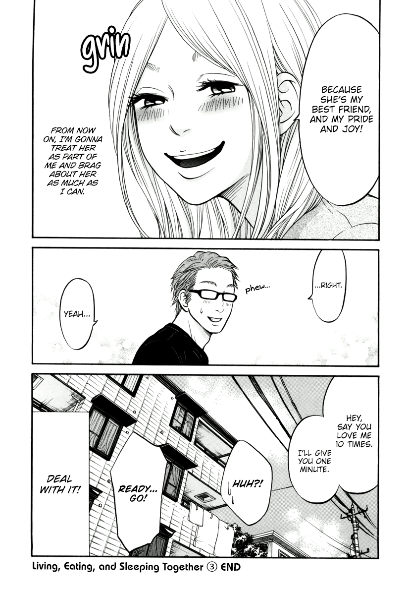 Read Living, Eating, and Sleeping Together Manga Online