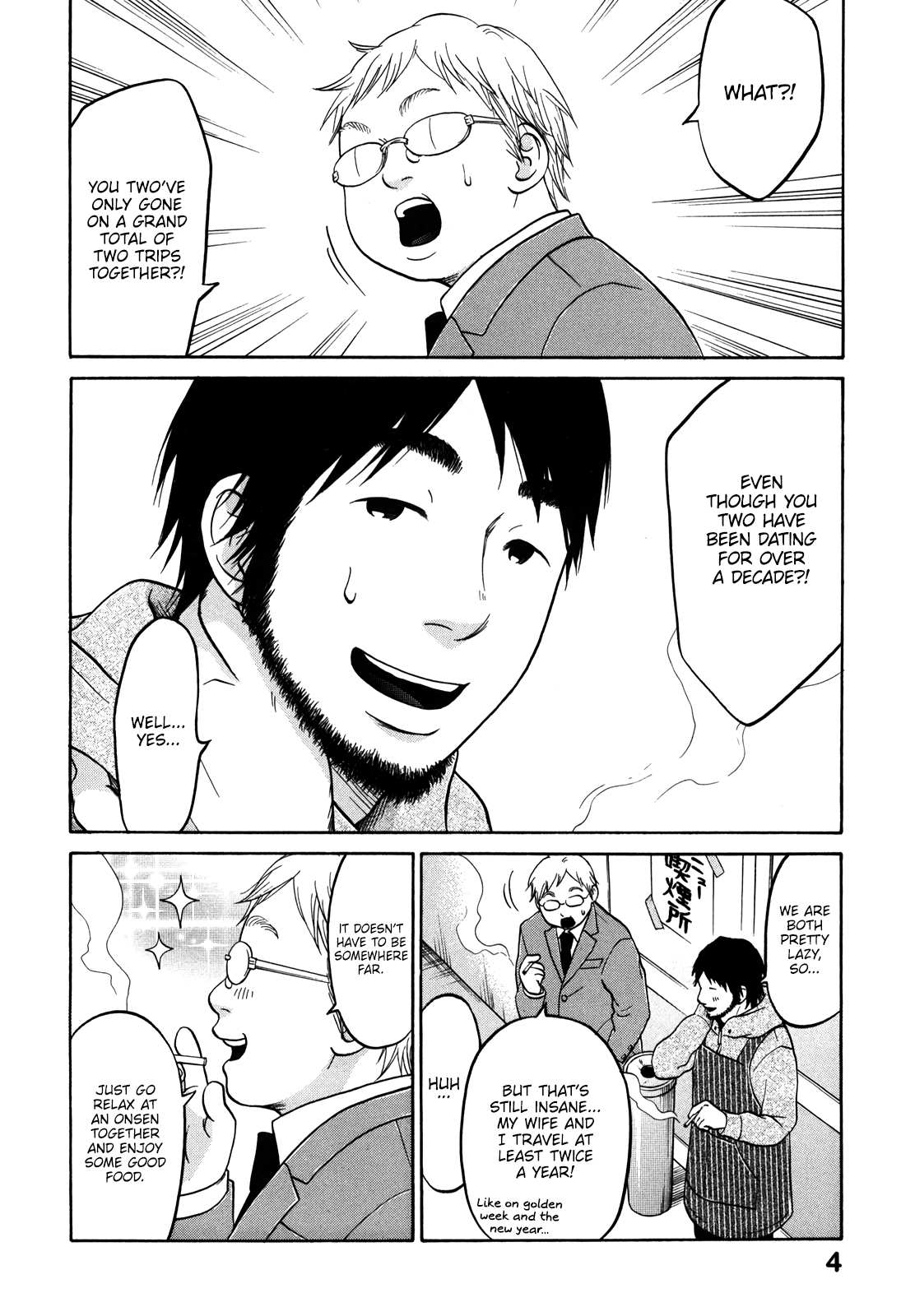 Read Living, Eating, and Sleeping Together Manga Online