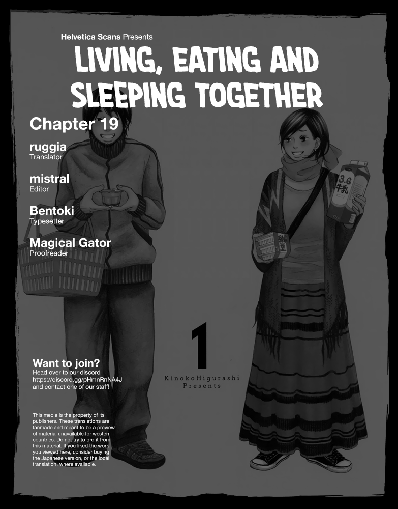Read Living, Eating, and Sleeping Together Manga Online