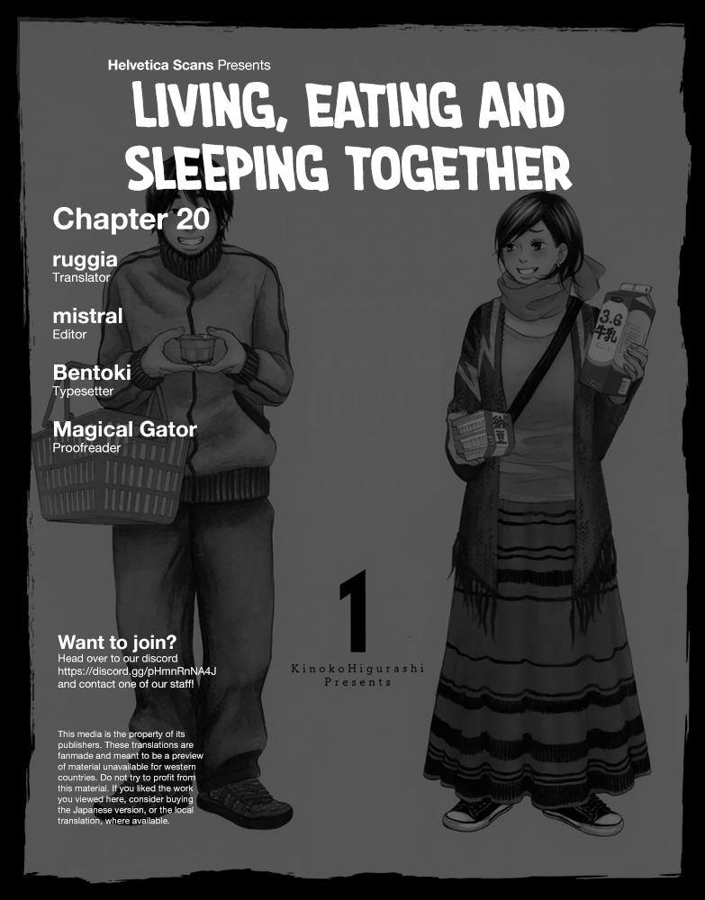 Read Living, Eating, and Sleeping Together Manga Online
