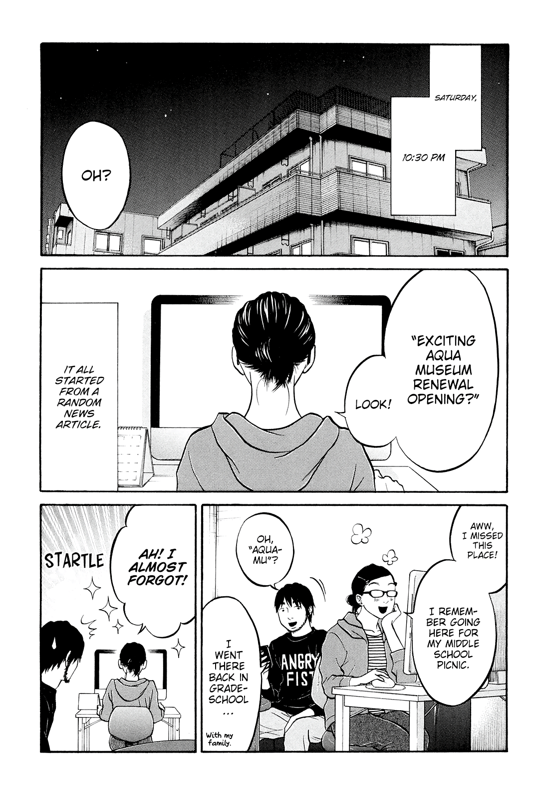 Read Living, Eating, and Sleeping Together Manga Online