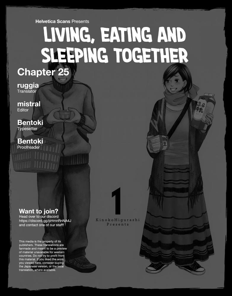 Read Living, Eating, and Sleeping Together Manga Online