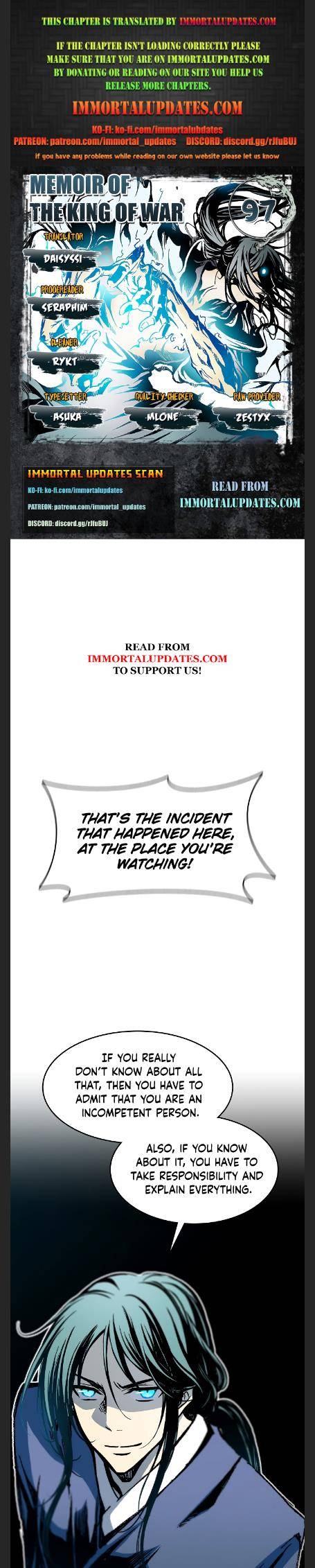 Read Memoir Of The King Of War Manga Online