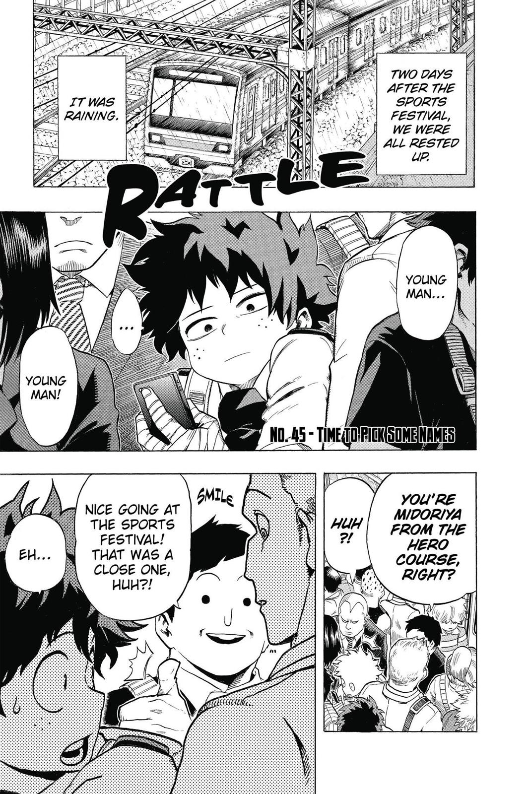 Read My Hero Academia Manga Online