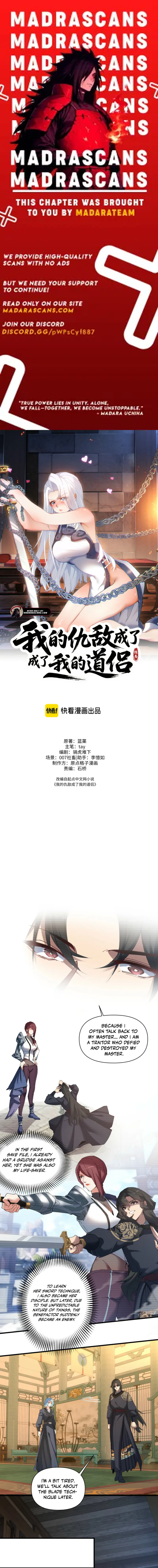 Read My enemies became my companions Manga Online