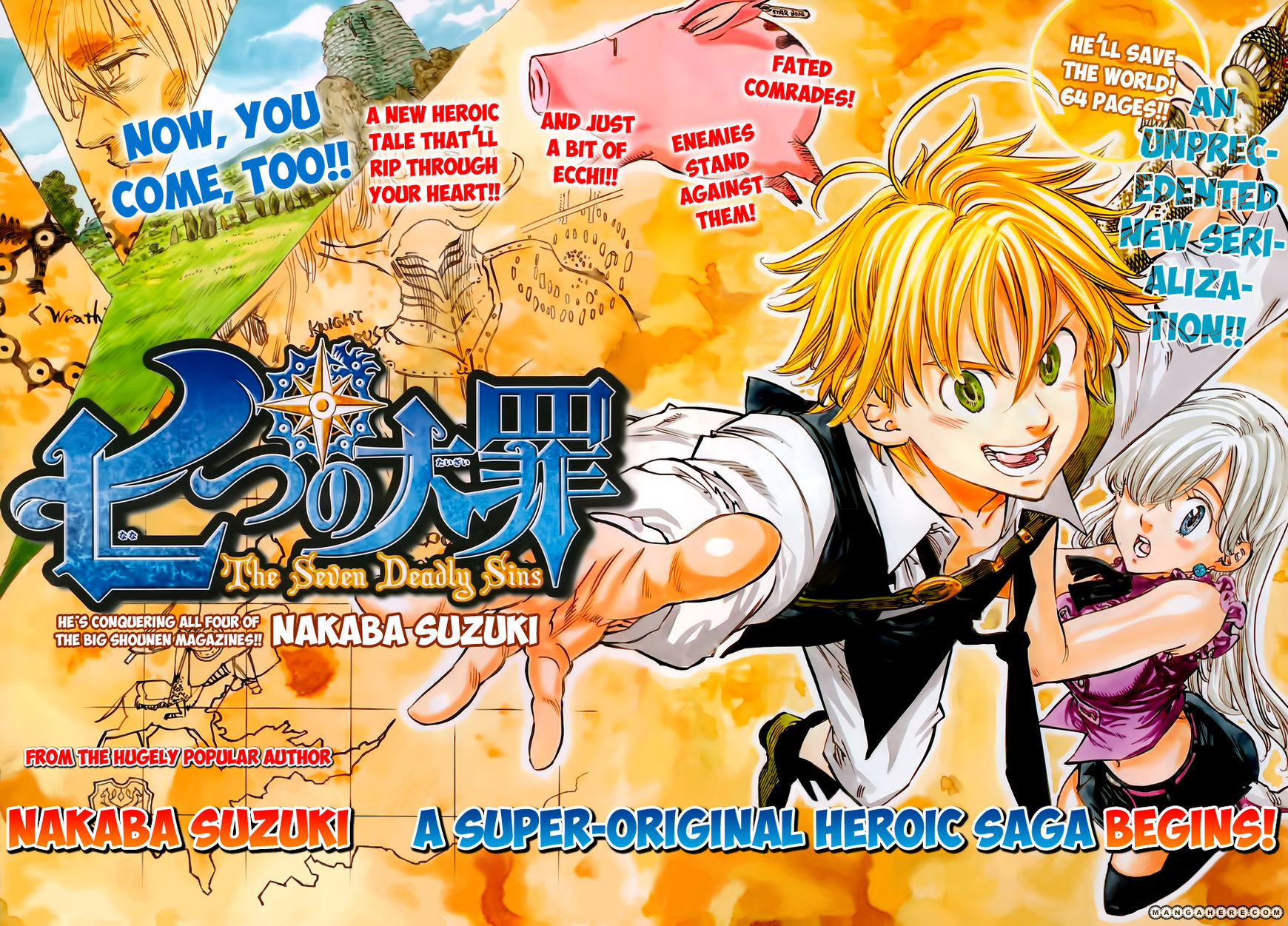 Read Nanatsu no Taizai Manga Online