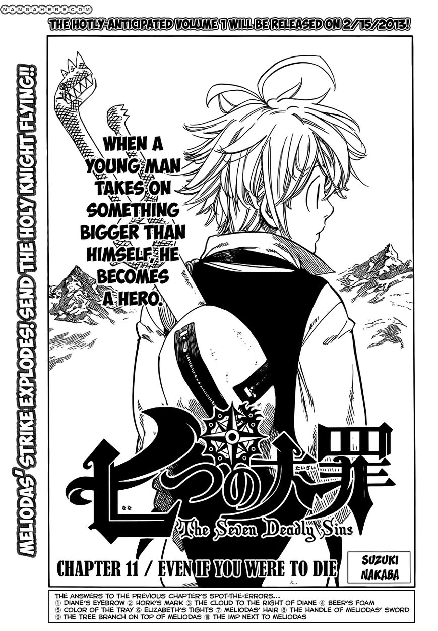 Read Nanatsu no Taizai Manga Online