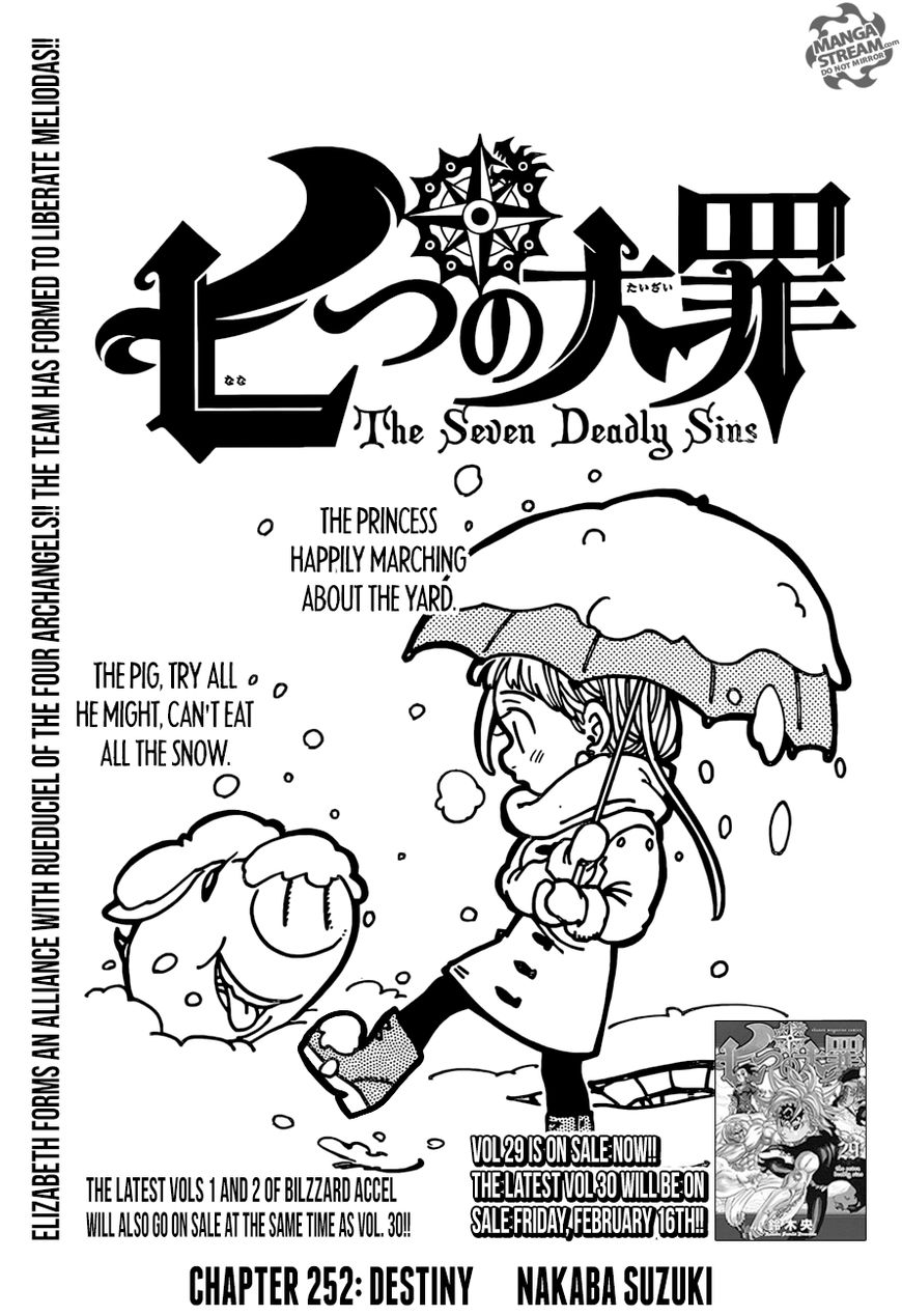 Read Nanatsu no Taizai Manga Online