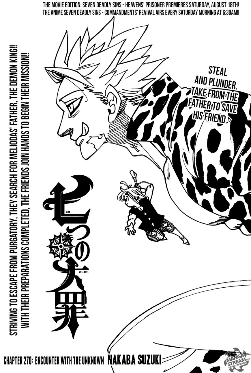 Read Nanatsu no Taizai Manga Online
