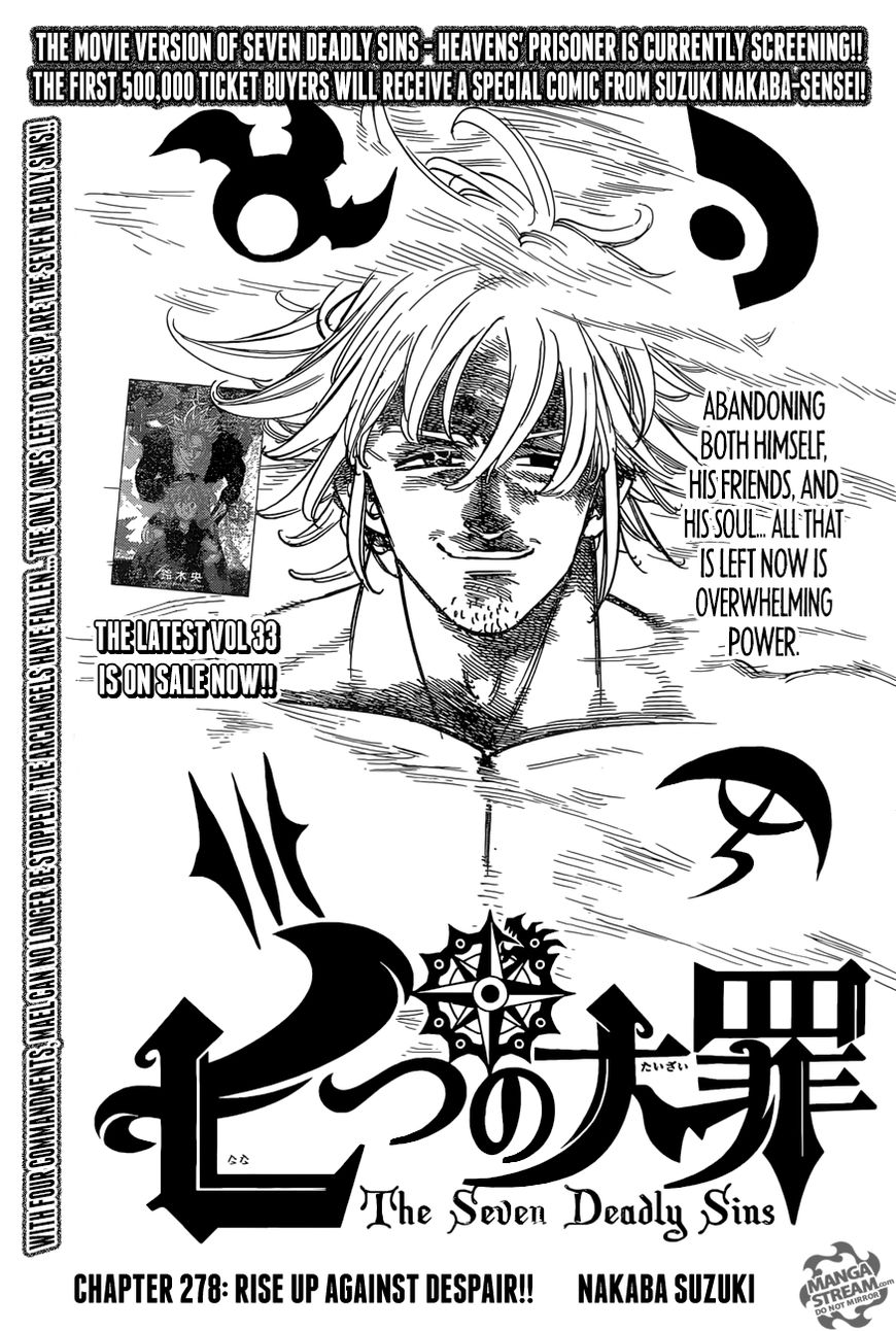 Read Nanatsu no Taizai Manga Online