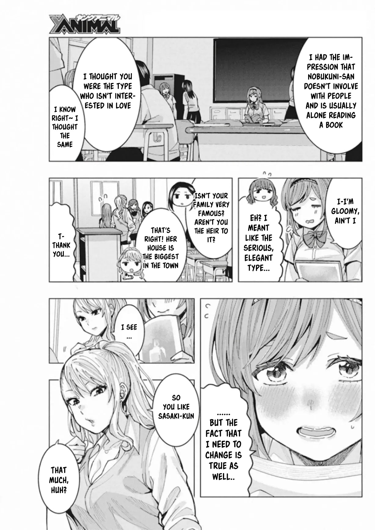 Read Nobukuni-San Does She Likes Me Manga Online