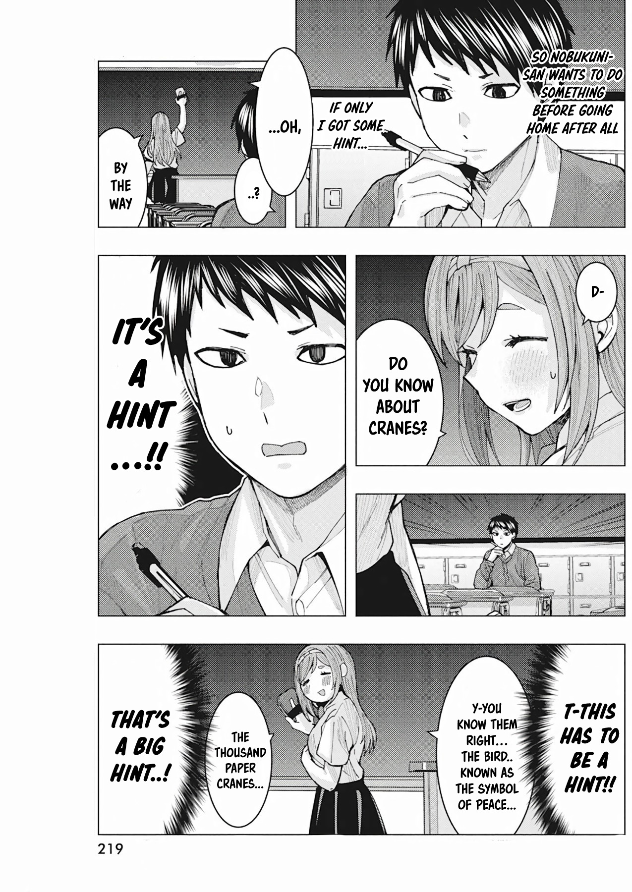 Read Nobukuni-San Does She Likes Me Manga Online