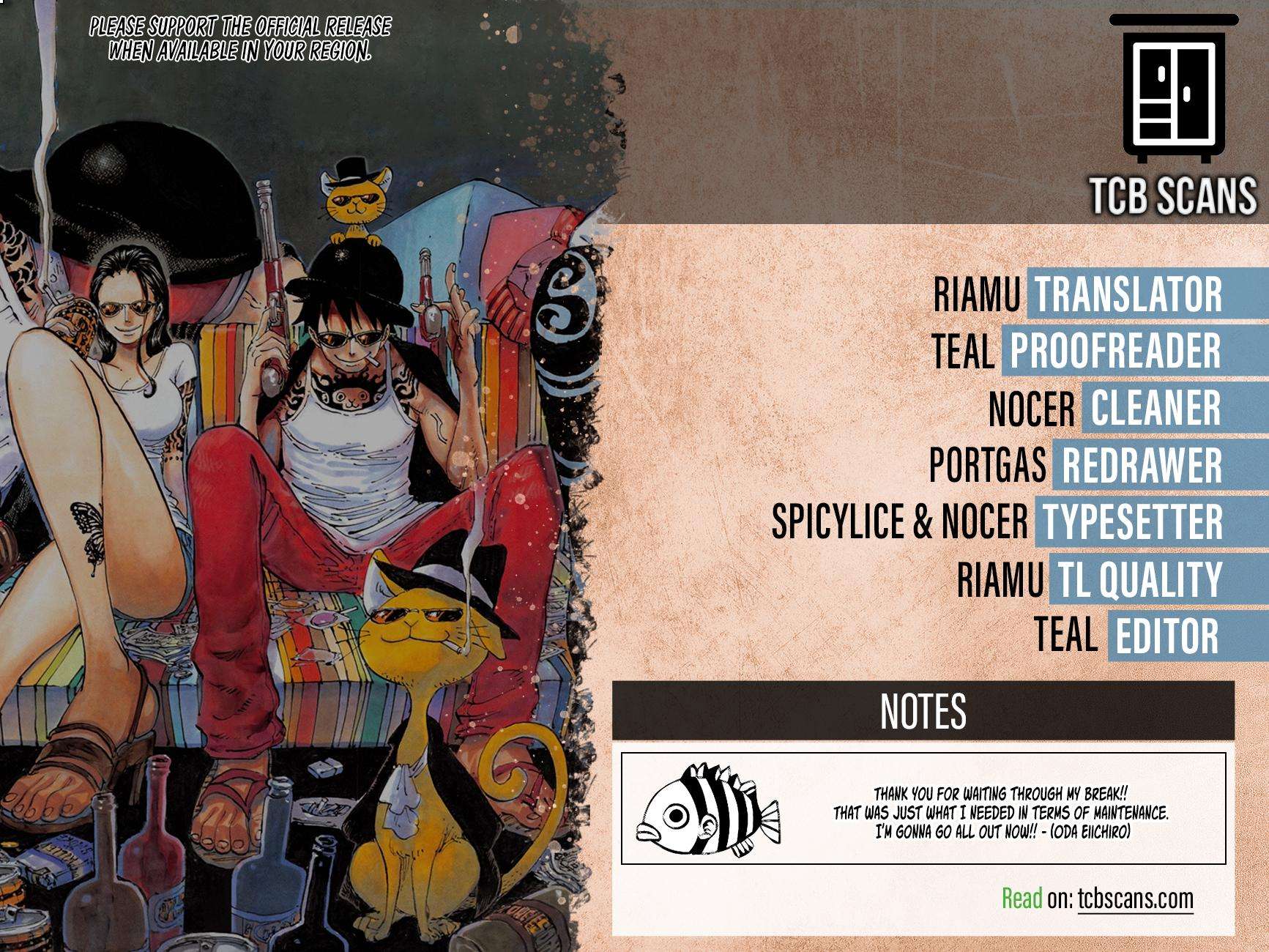 Read One Piece Manga Online