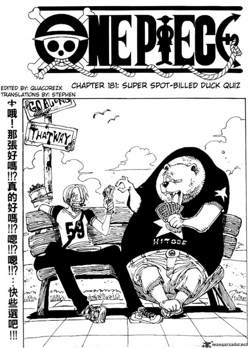 Read One Piece Manga Online