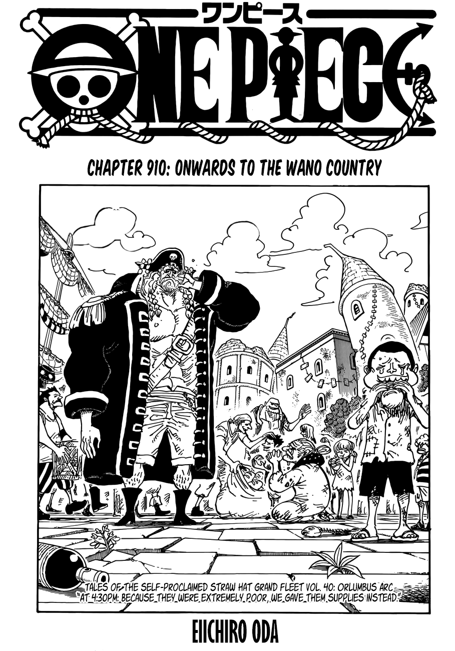 Read One Piece Manga Online