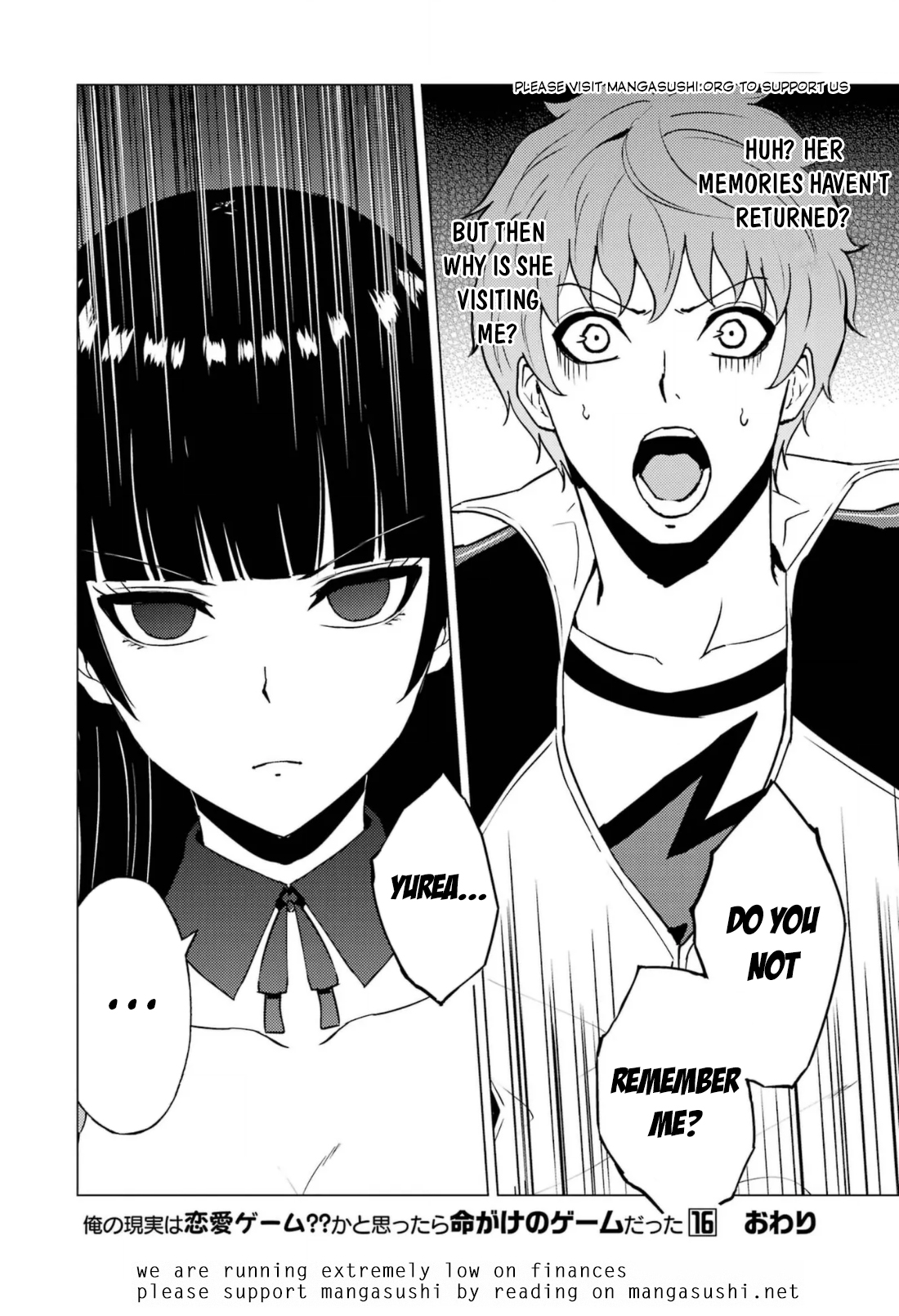 Read Ore no Genjitsu wa Ren’ai Game__ ka to Omottara Inochigake no Game datta Manga Online