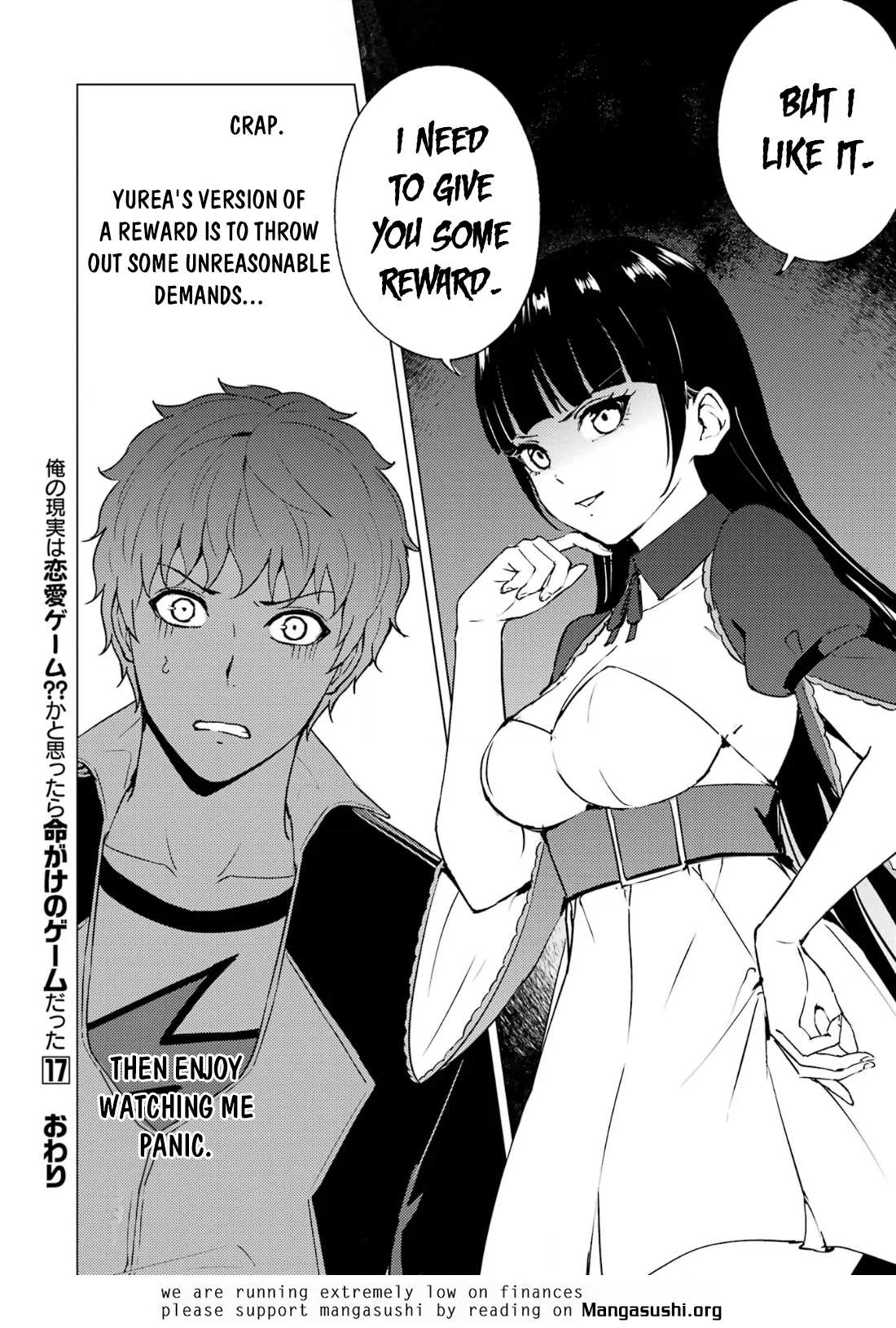 Read Ore no Genjitsu wa Ren’ai Game__ ka to Omottara Inochigake no Game datta Manga Online